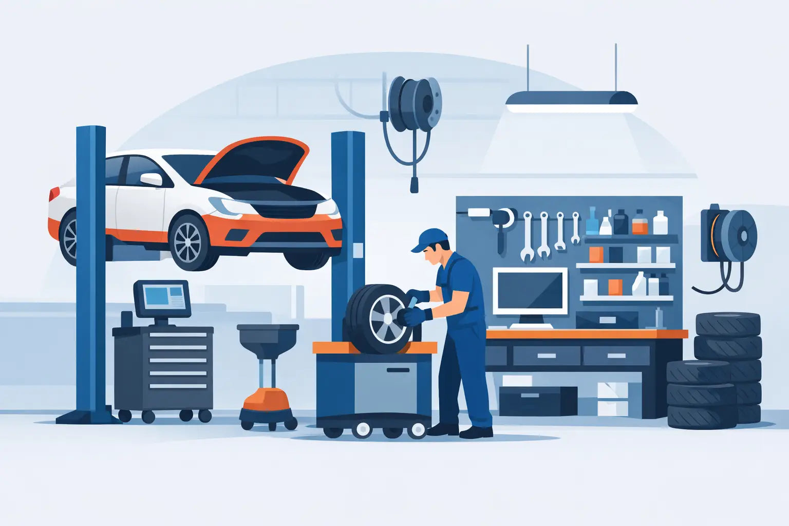 How to Outfit a Service Bay That Works Harder