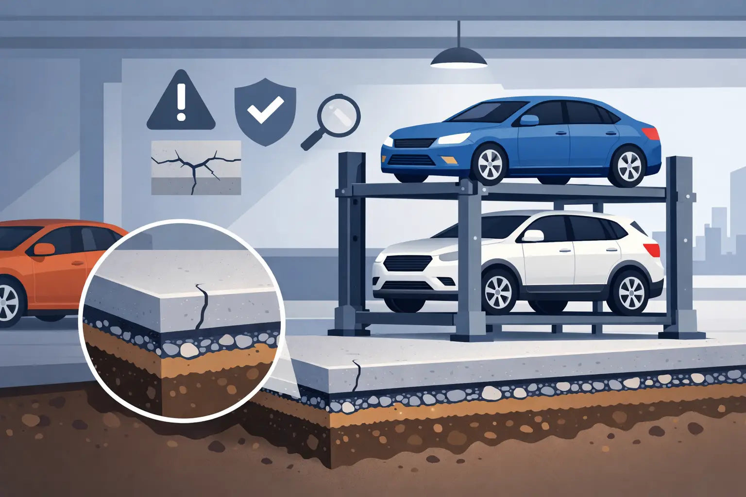 Can Concrete Support Parking Lifts Safely?