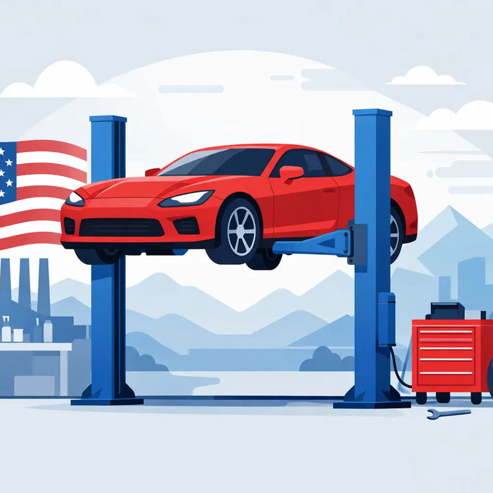2 Post Auto Lifts Made in USA