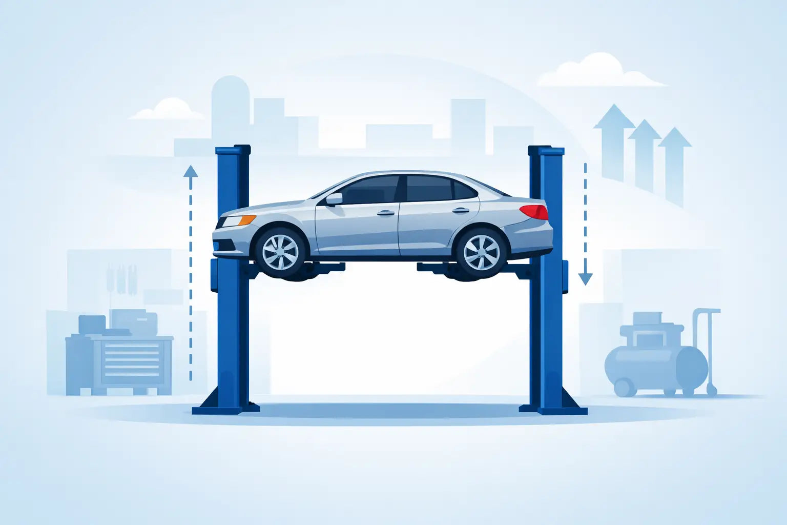 How Tall Are 2 Post Car Lifts?
