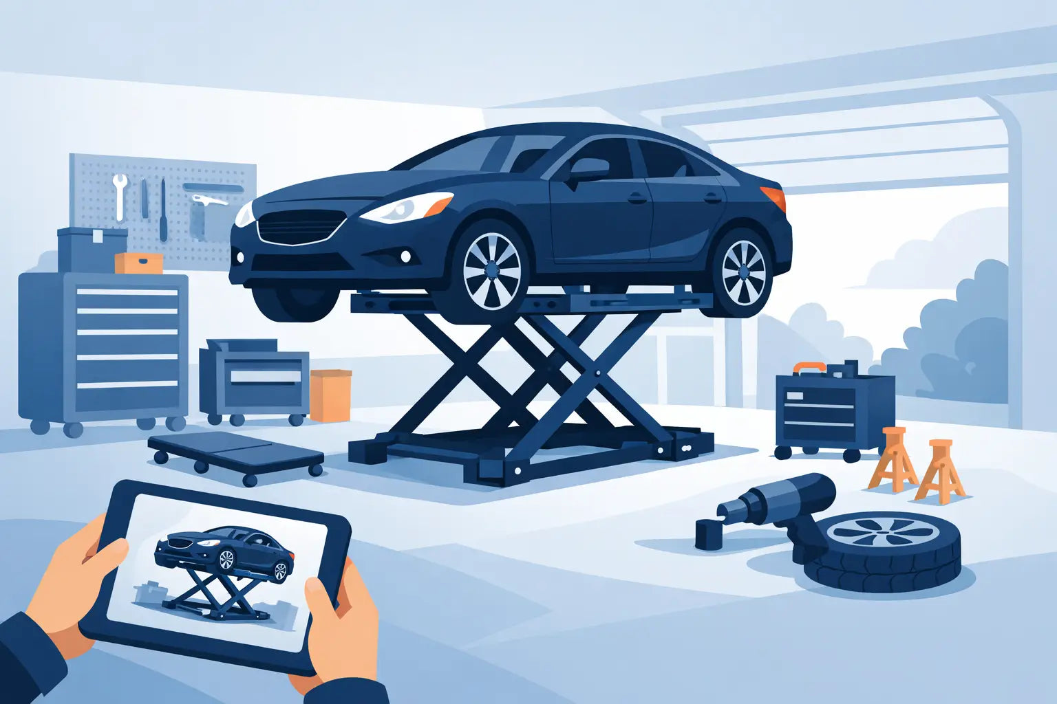 Portable Car Lift Review for Home Garages