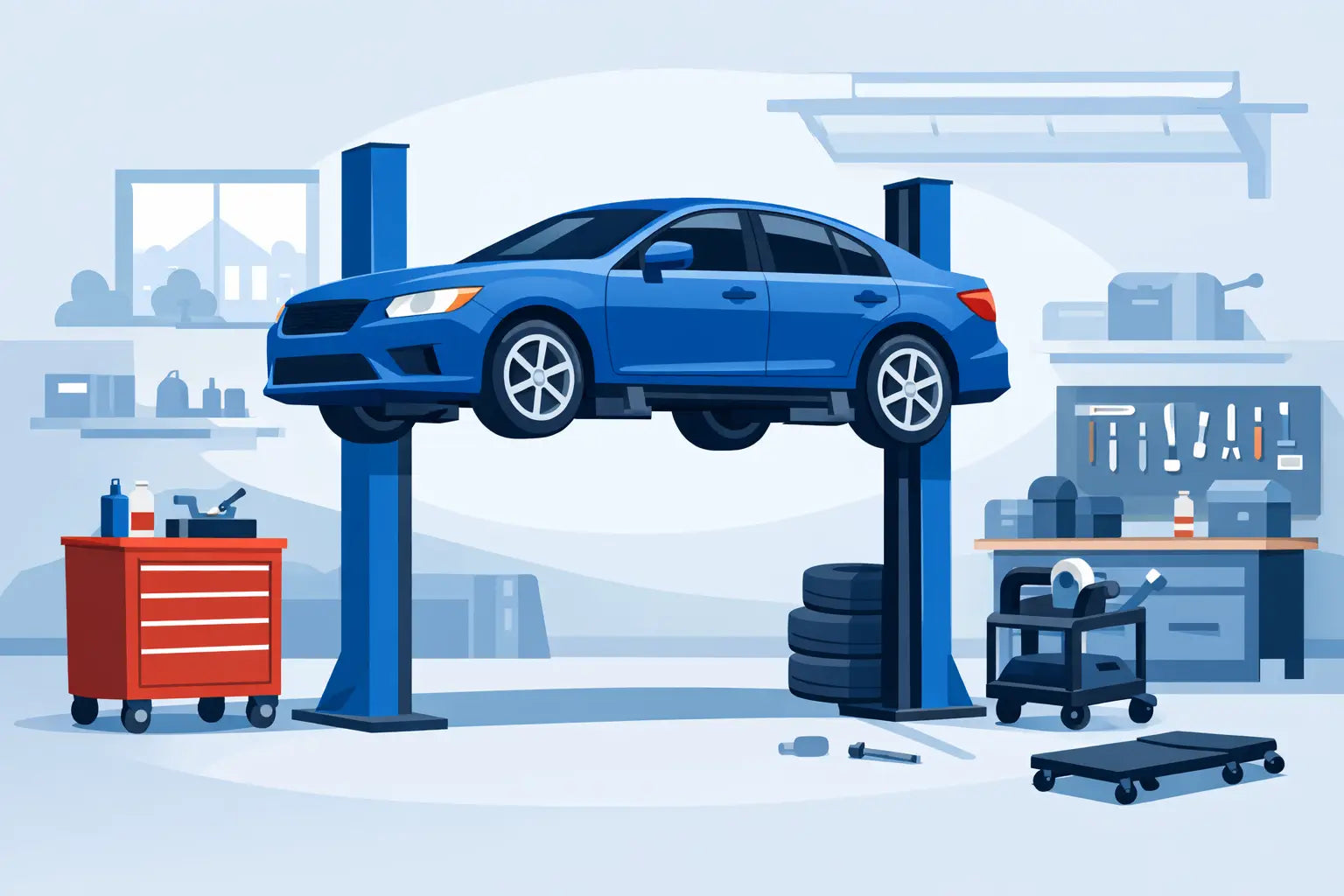 Best 2 Post Car Lift for Home Garage