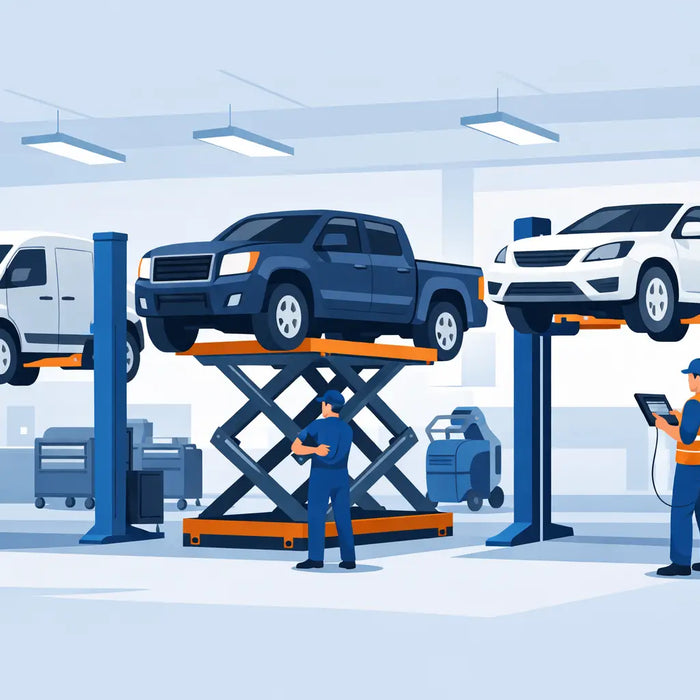 Fleet Lift Selection for Busy Service Bays