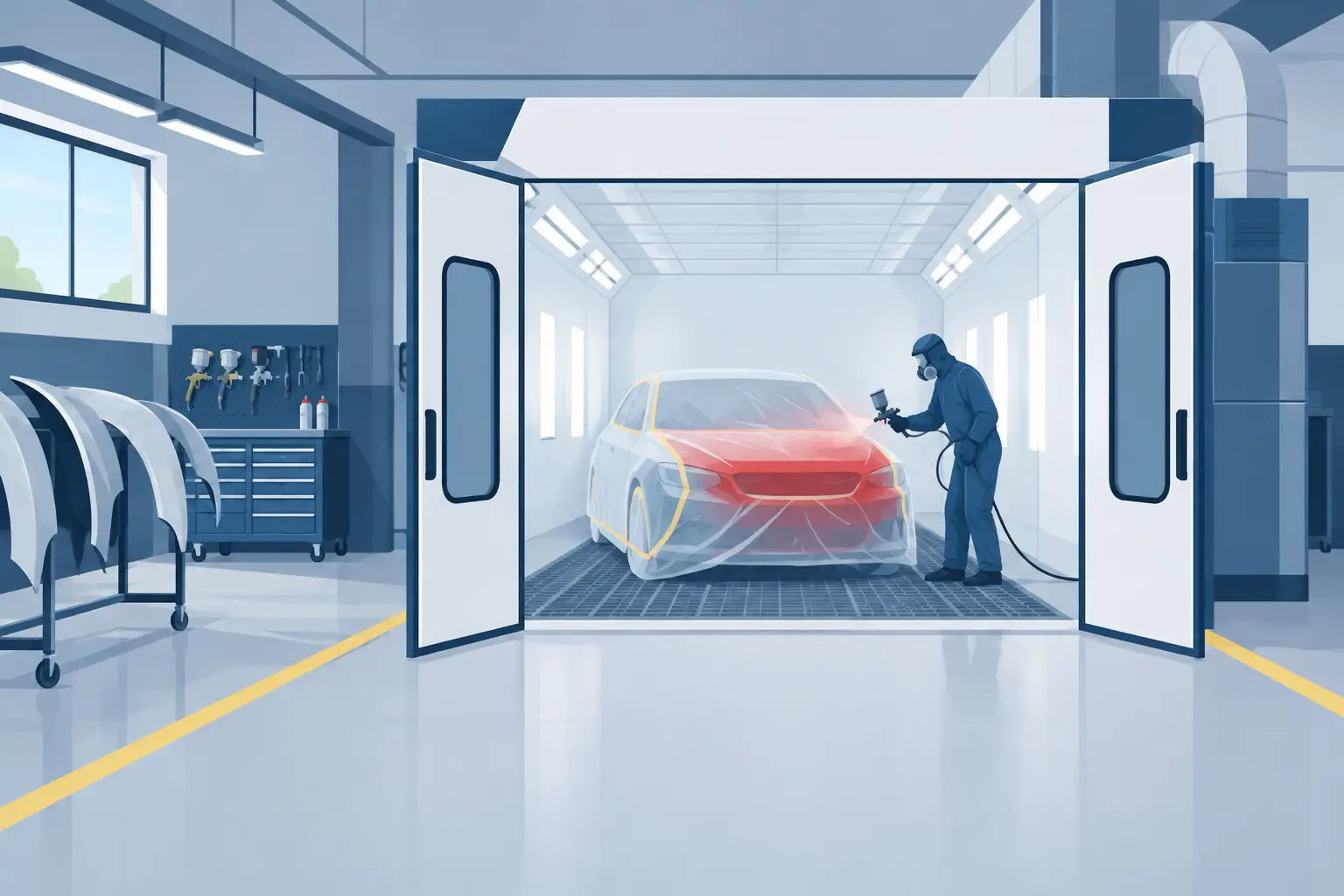 Paint Booths That Fit Your Shop and Workflow