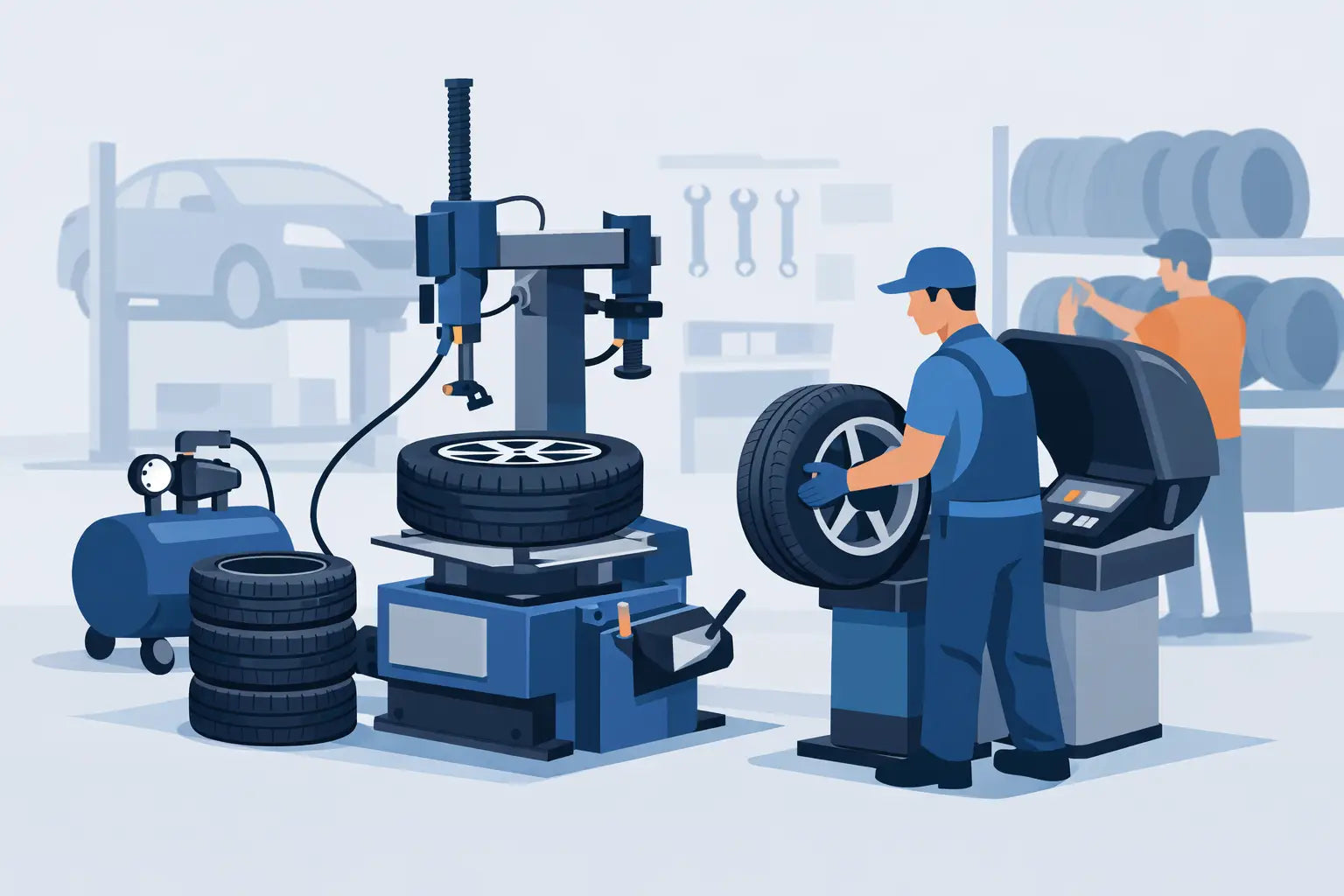 Best Automotive Tire Changers for Busy Shops