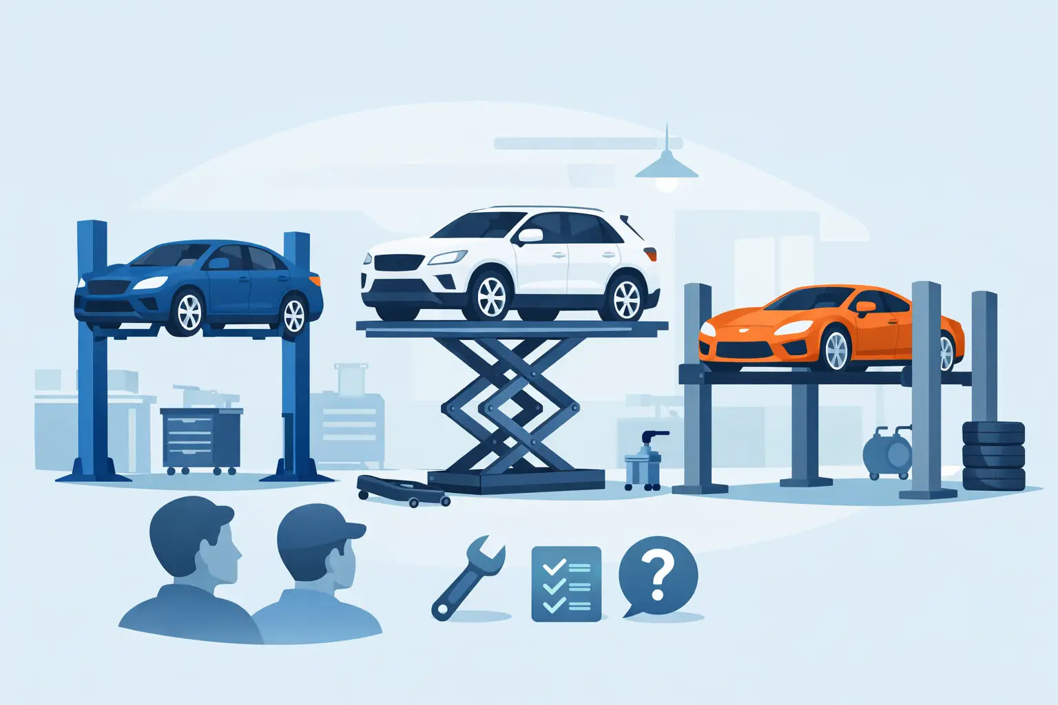 Automotive Lifts: Choose the Right One for Your Shop