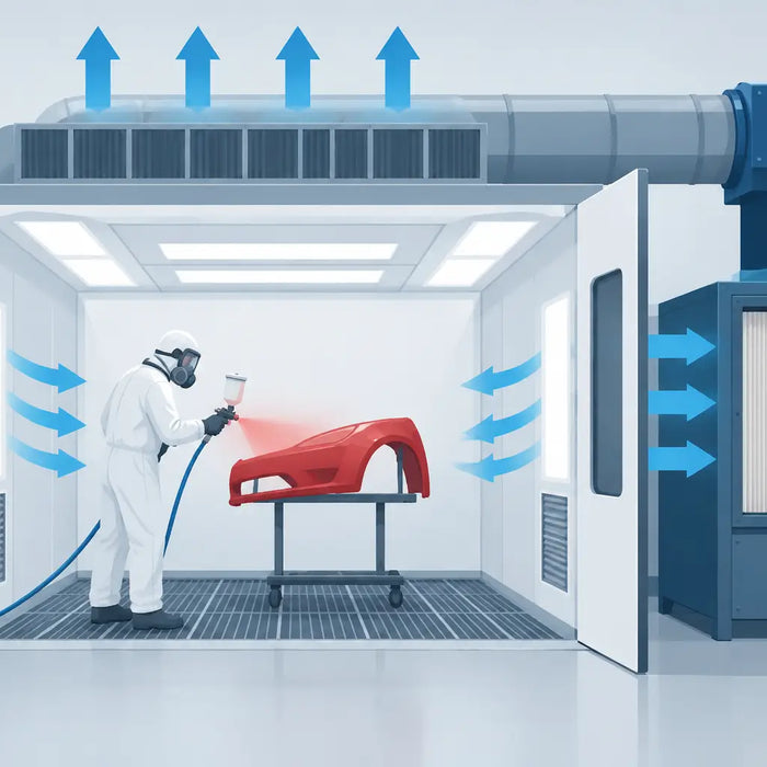 How to Ventilate a Paint Booth for Safe Spraying