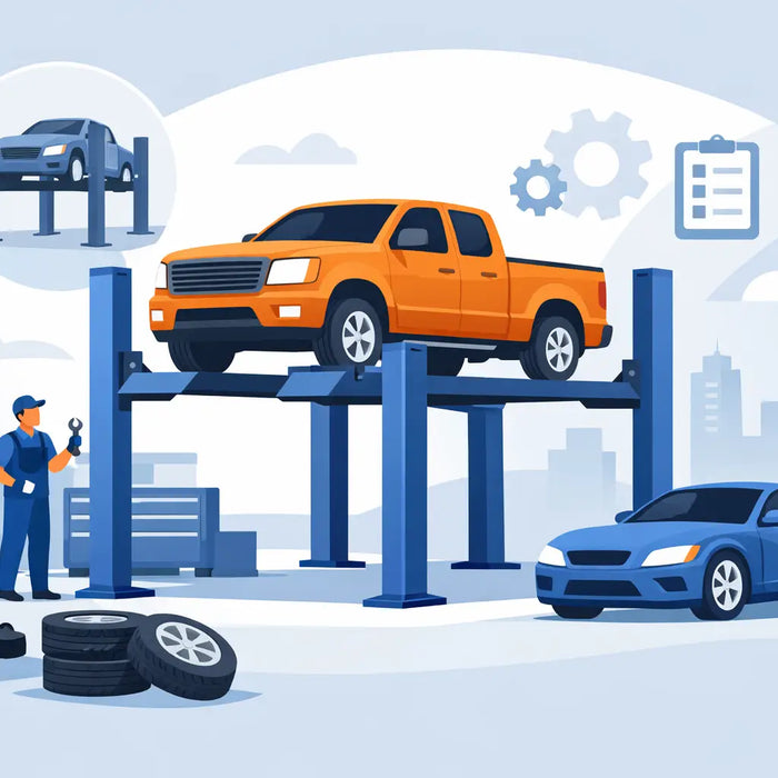 4 Post Heavy Duty Lifts: What to Know