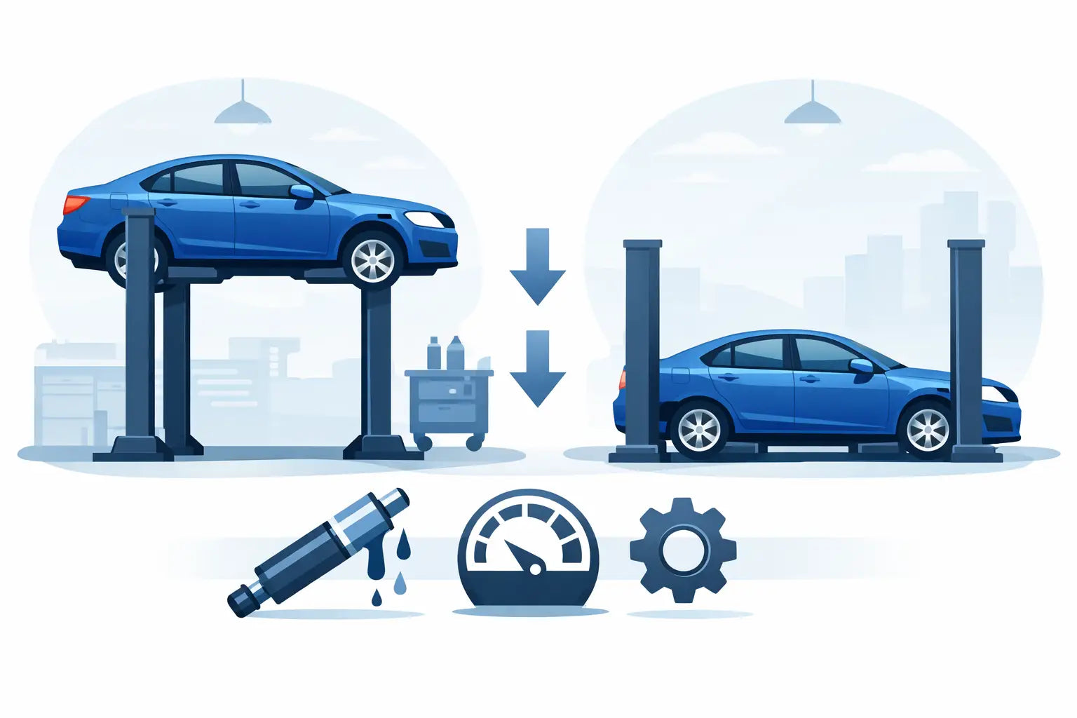 Why Does a Vehicle Lift Drift Down Over Time?