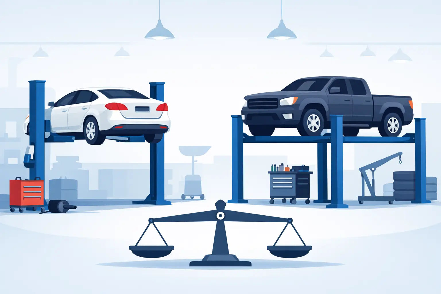 What Lift Capacity Is Needed for Your Shop?