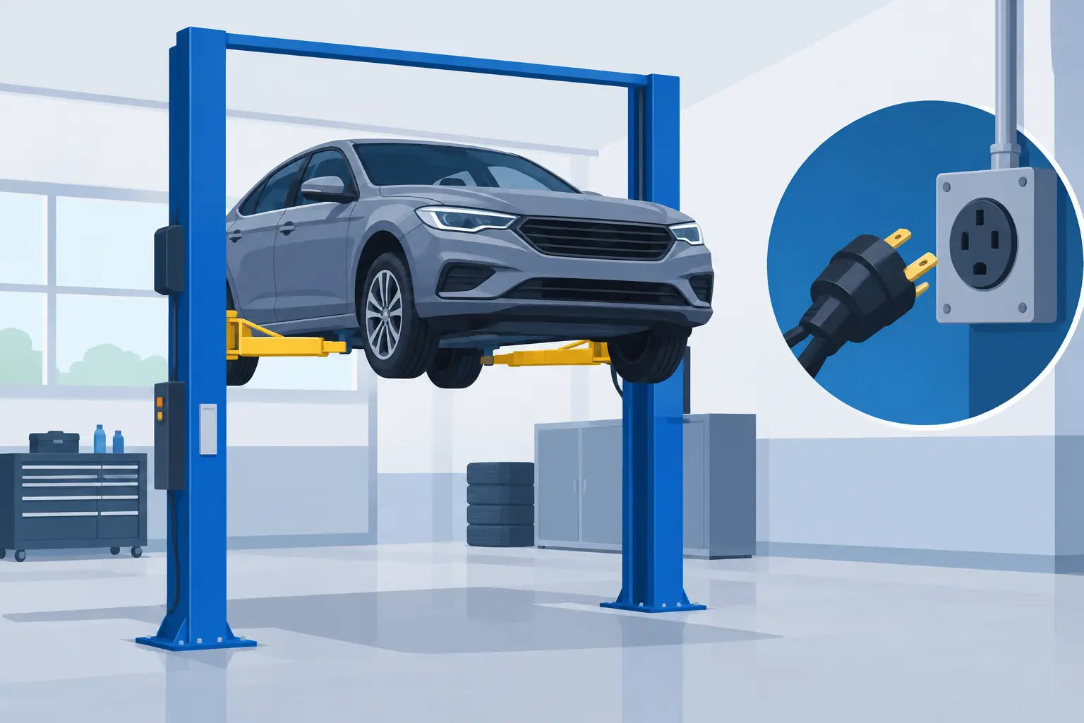 What Voltage Do Automotive Vehicle Lifts Need?