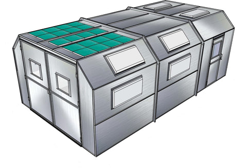 Semi Down Draft Paint Booths