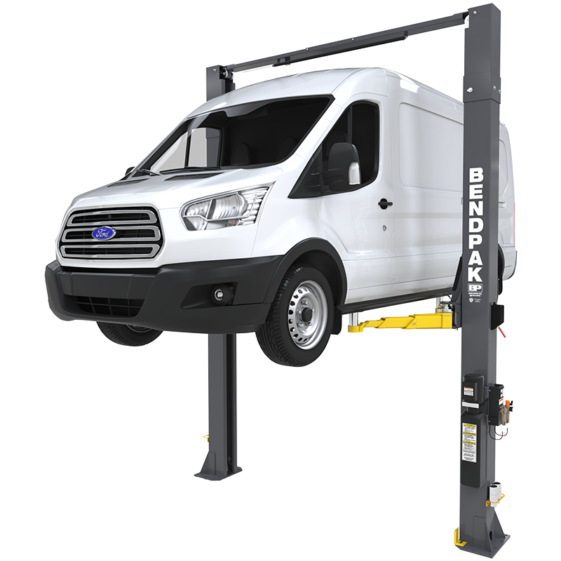 BendPak 10AP-168 Pro Series Two Post Car Lift - 10,000-Lb Capacity - 168" Extended Height
