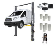 BendPak 10APX-181 Pro Series Two Post Car Lift - 10,000-Lb Capacity - 181" Extended Height