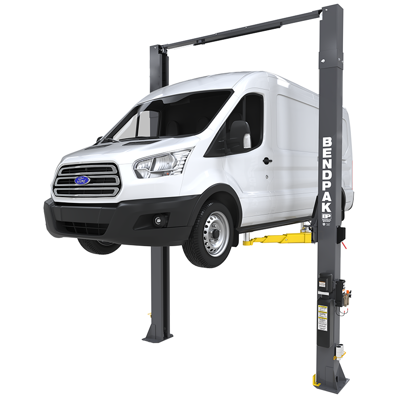 BendPak 10APX-181 Pro Series Two Post Car Lift - 10,000-Lb Capacity - 181" Extended Height