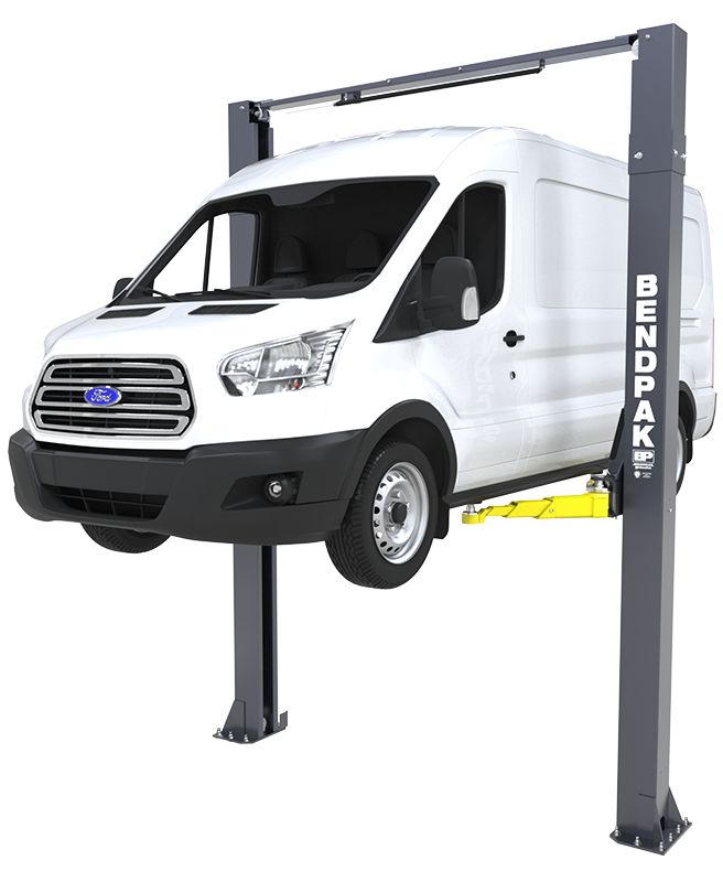 BendPak 10APX-181 Two Post Car Lift - 10,000-Lb Capacity - 181" Extended Height