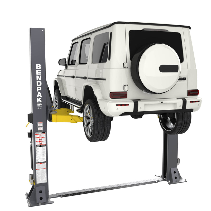 BendPak 12APF Open-Top Two-Post Lift for Low Ceilings - 12,000 lb Capacity