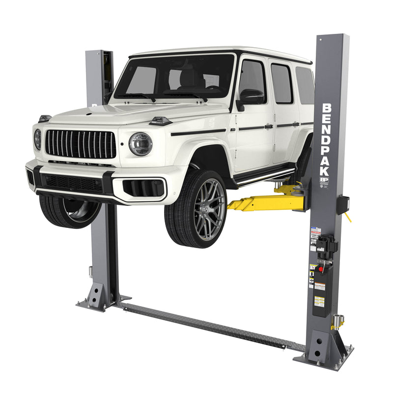 BendPak 12APF Open-Top Two-Post Lift for Low Ceilings - 12,000 lb Capacity