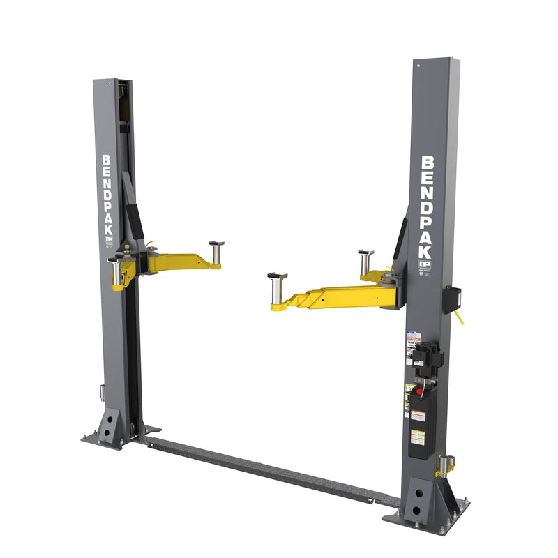 BendPak 12APF Open-Top Two-Post Lift for Low Ceilings - 12,000 lb Capacity