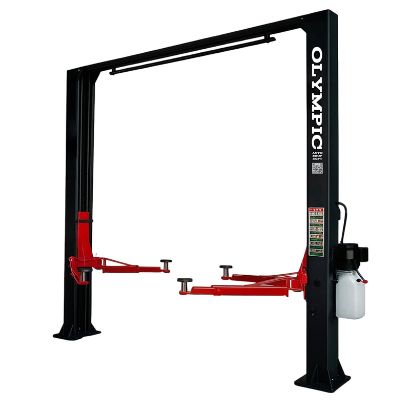Olympic 2PCF-9 9,000 lb Symmetric Post Clear Floor 2-Post Lift