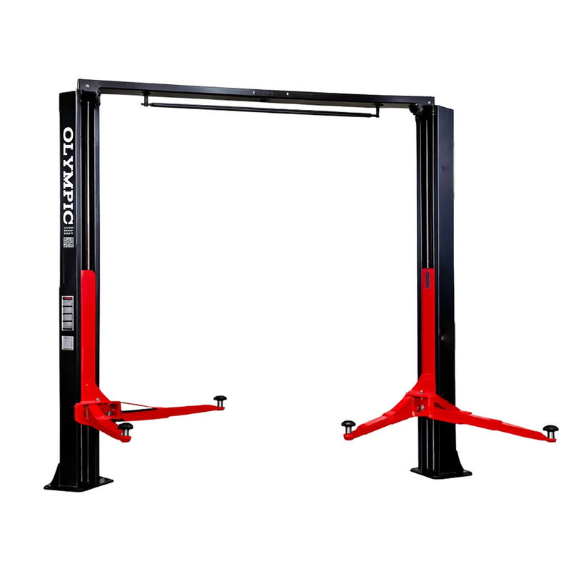 Olympic 2PDDA-10 10,000lb Asymmetric-Symmetric Post Design Clear Floor 2-Post Lift
