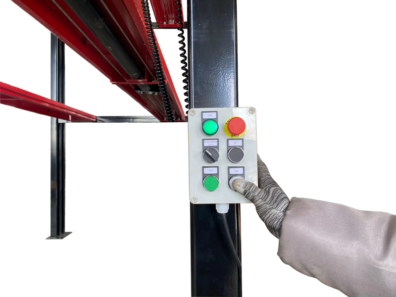 "The Triple Stacker- S" Three-Level 3-Car Storage Lift - Dual-Capacity 5,000 / 6,000 lb. Platforms | Standard Size | 10-Year Warranty | Free Shipping