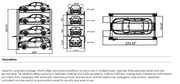 4032-4 multi-car storage system with elevated platforms