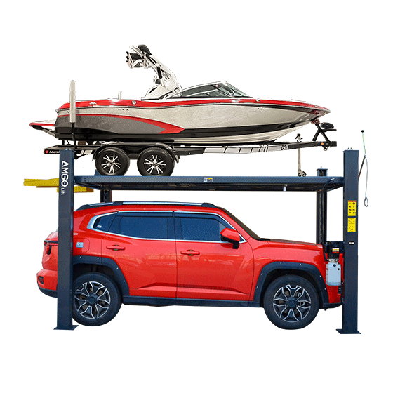 AMGO 408-HPX 8000-lb Capacity Standard 4-Post Lift