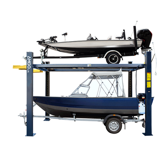 AMGO 408HLX 8000-lb. Capacity Extended Height 4-Post Lift