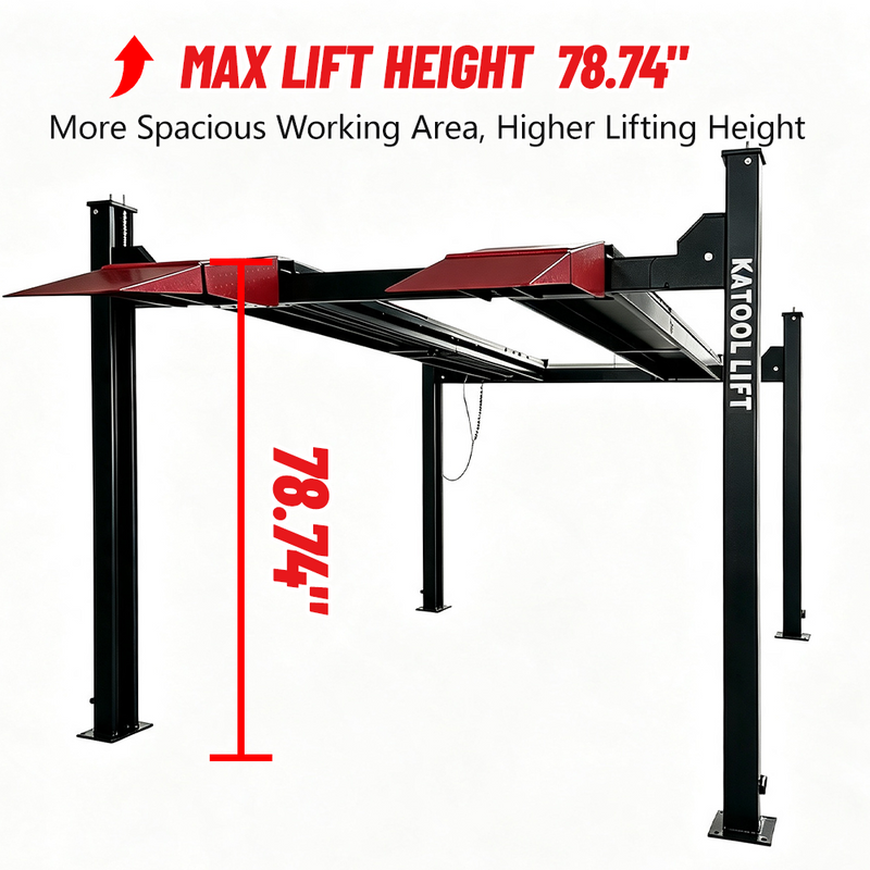 KATOOL KT-4M110PA 4-Post Alignment Lift