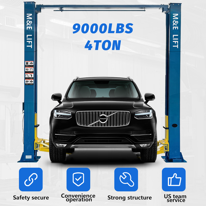 M&E ME-M90s 9,000lbs Two Post Lift - KATOOL Vehicle Lift