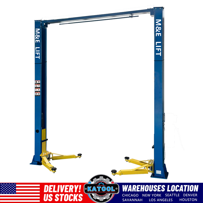 M&E ME-M90s 9,000lbs Two Post Lift - KATOOL Vehicle Lift