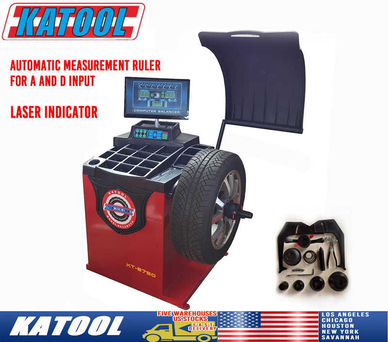 KATOOL Tire Changer KT-T810 & Wheel Balancer KT-B750 Combo