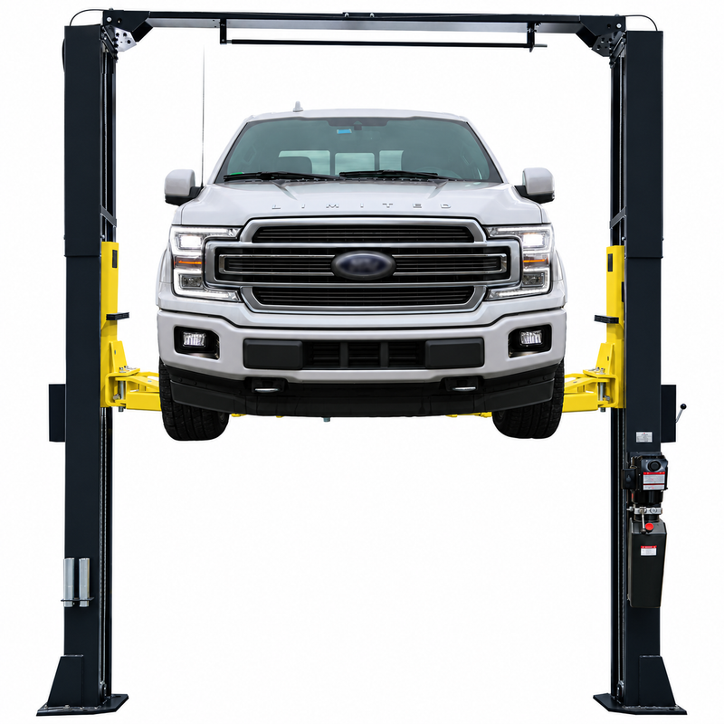 AP-12SR 12,000 lb 2-post overhead lift front view