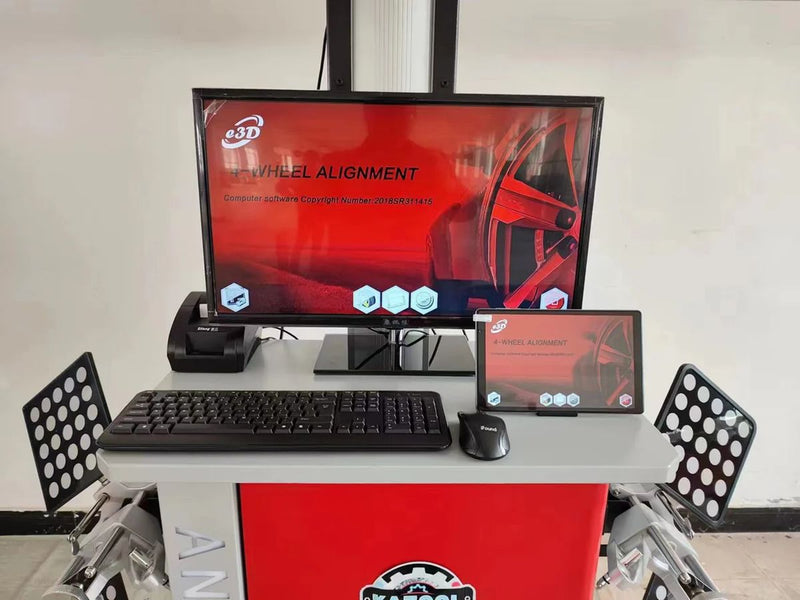 KATOOL AV6 Pro Wheel Alignment Machine Works on 2 Post & Scissor Lifts