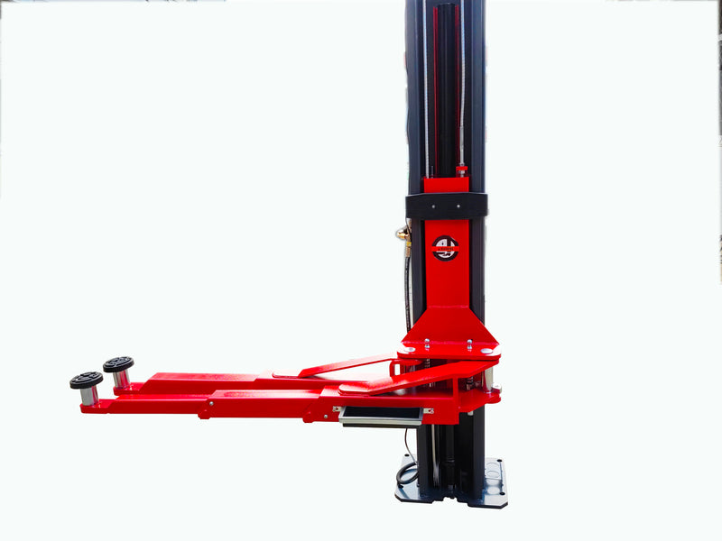 KATOOL KT-AS110D 11,000lb 2-Post Asymmetrical Clearfloor Lift 220V