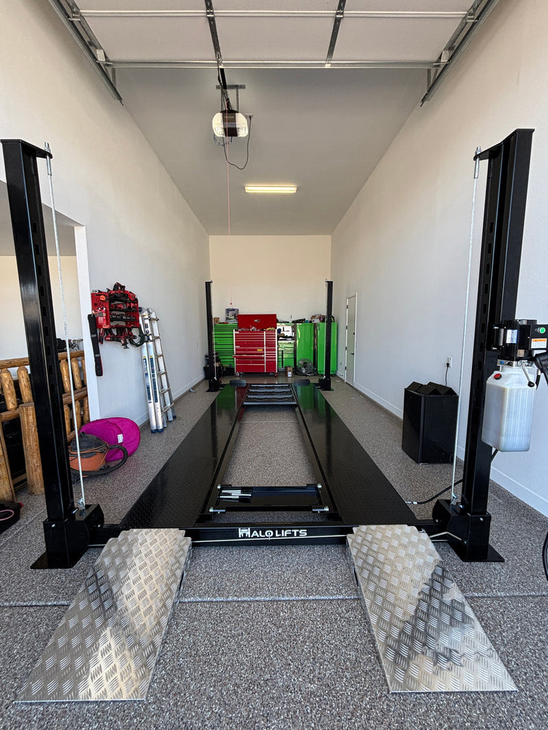 HALO LIFTS HL12K-PROTRUCK PRO Truck Lift 4 Post Car Lift - 12,000 LBS Capacity