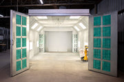 Cross Flow Paint Booth with Bridge Exhaust PBCF14927H