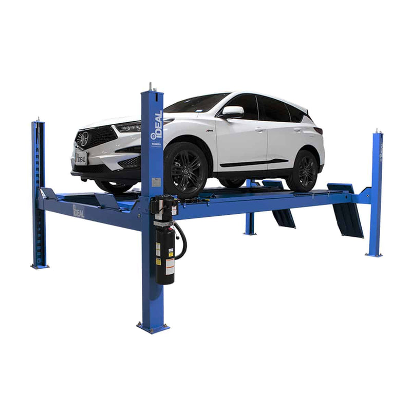 iDEAL Alignment Combo Wheel Aligner System & 4-Post Alignment Lift With 2 Free Jacks