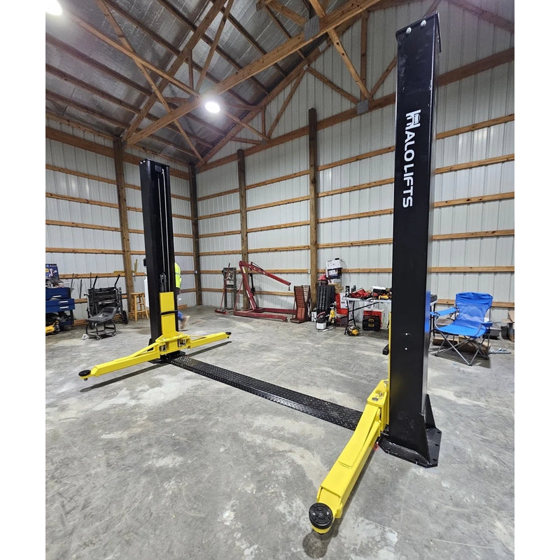 Halo HL2-12K Base Plate 2 Post Car Lift - 12,000 LB Capacity