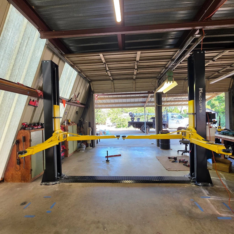 Halo HL2-12K Base Plate 2 Post Car Lift - 12,000 LB Capacity