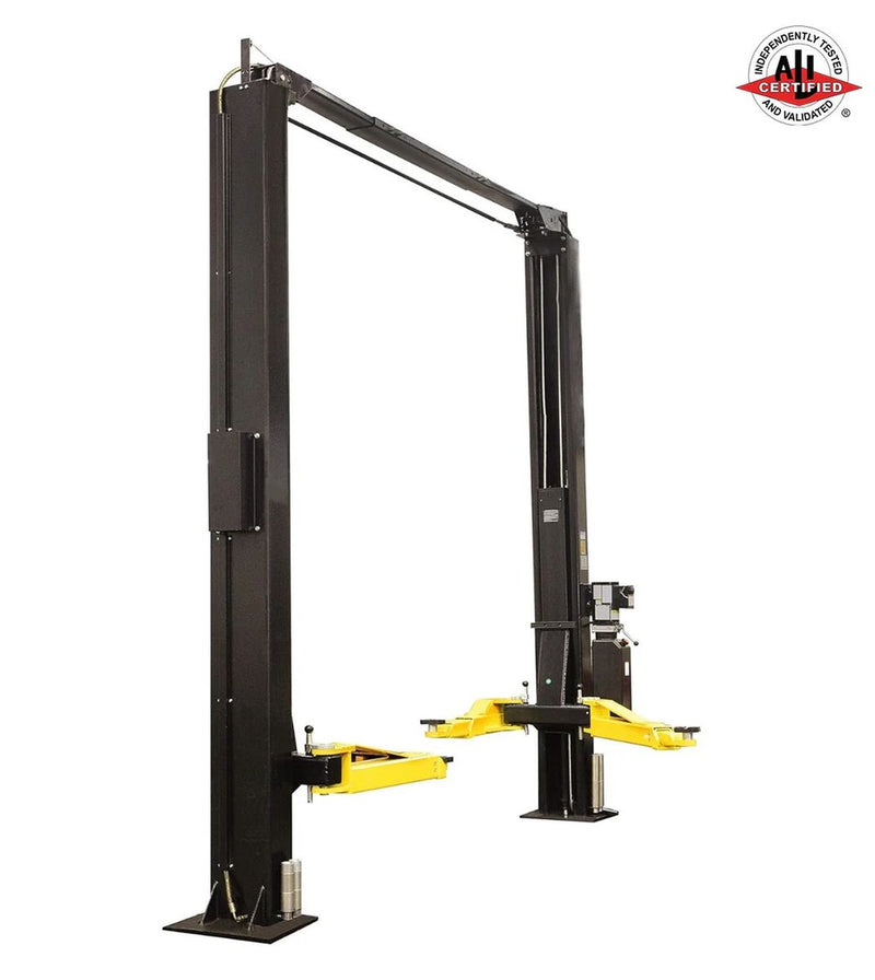 Halo HL2C-10KALI Clear Floor 2 Post Car Lift - 10,000 LB Capacity  ALI CERTIFIED