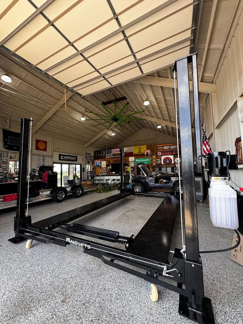 Halo Lifts HL7.5K-TRAILER PRO Trailer Lift 4 Post Car Lift - 7,500 LBS Capacity