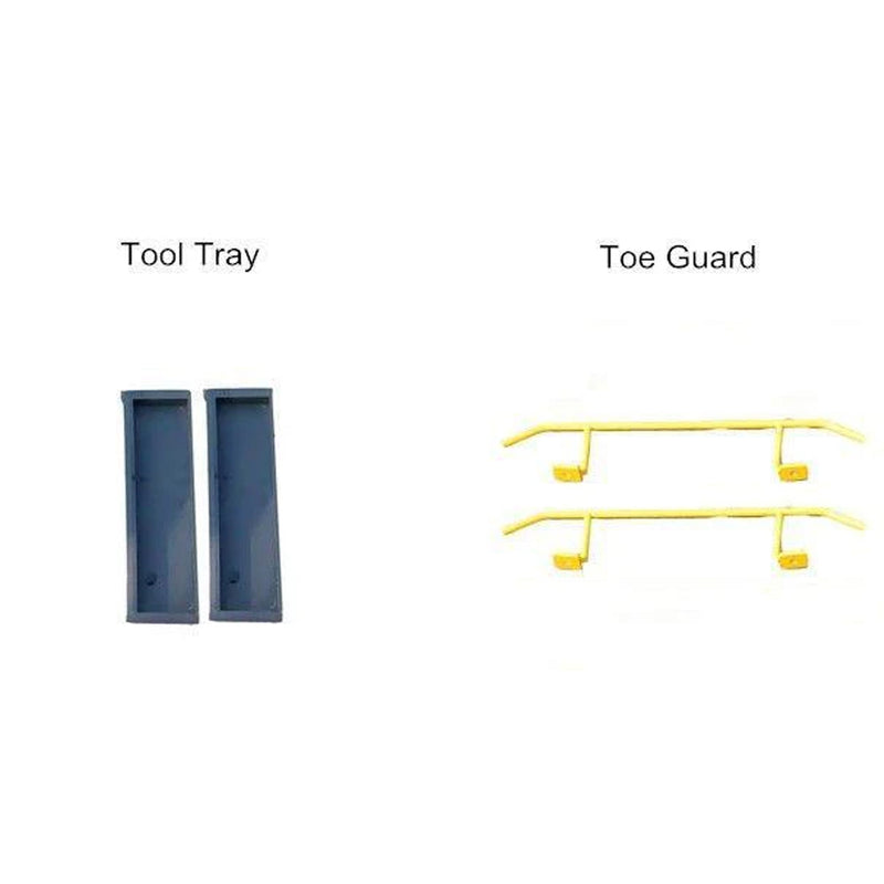 HW-10KBP-A included tool trays and toe guards
