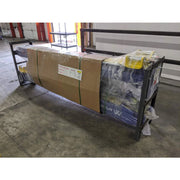 HW-10KBP-A lift packaged for shipping on a steel crate frame