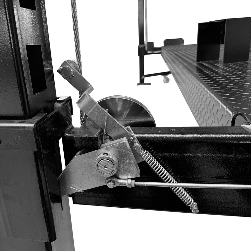 HW-4P11S 4-post lift detail