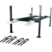 HW-8S 8,000 lb 4-post portable parking storage lift front view