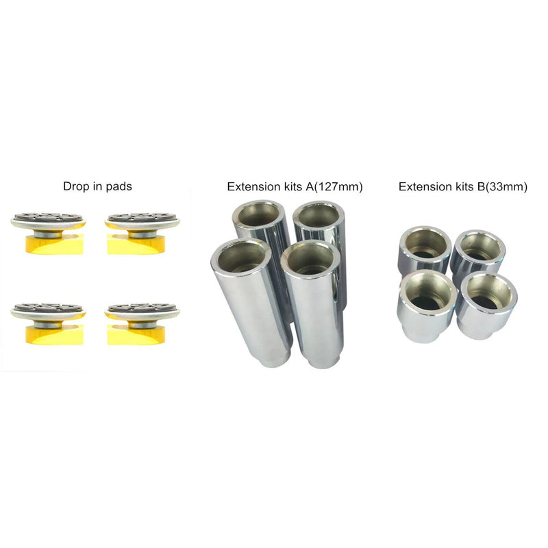 HW-9KFL pads and extension kits