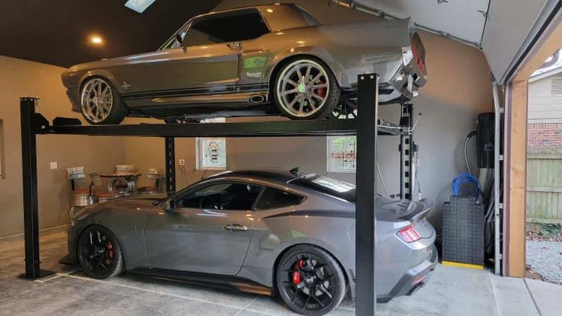WL8K-B 8,000 lb 4-Post Basic Storage Lift