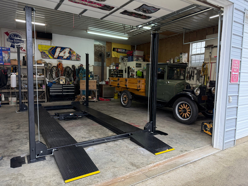 WL8K-B 8,000 lb 4-Post Basic Storage Lift